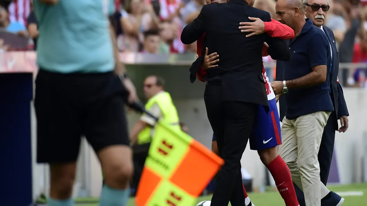 Diego Simeone dan Antoine Griezmann