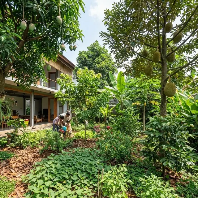 Ide Kebun Buah Rumahan Ramah Lingkungan