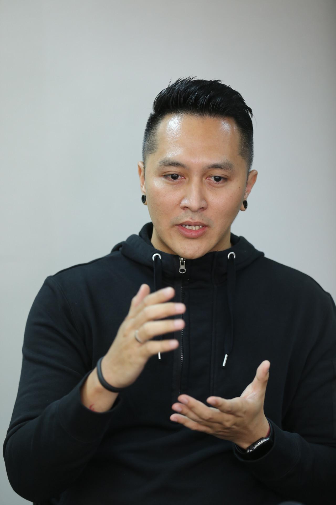 Preskon Demian Aditya (Adrian Putra/bintang.com)