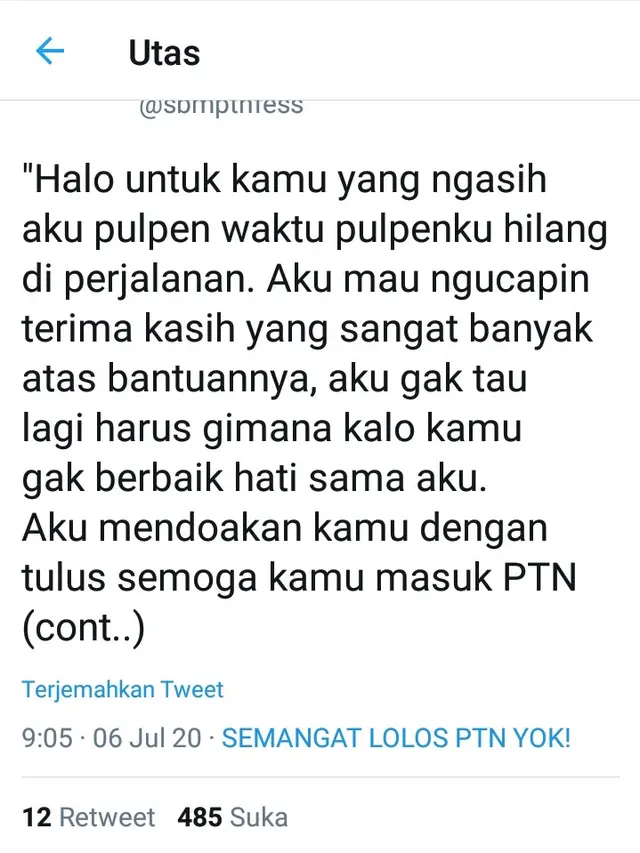 7 Kisah Netizen Saat Ikut UTBK Ini Bikin Baper
