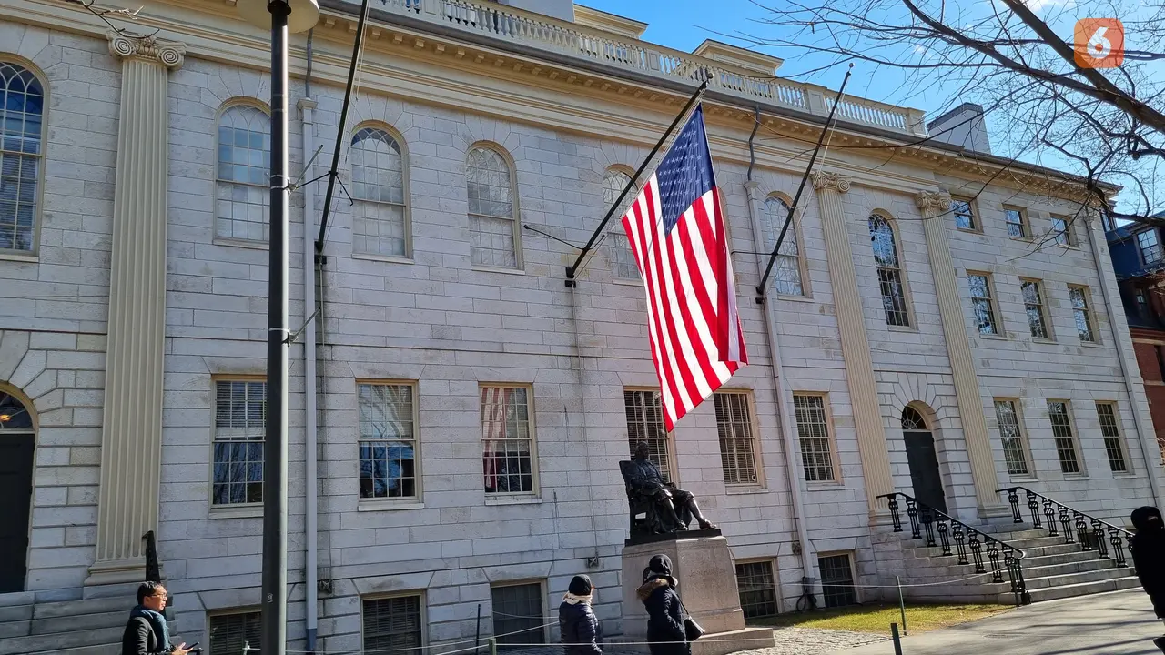 Harvard University (Universitas Harvard) di Massachusetts, AS. (Liputan6.com/Tanti Yulianingsih)