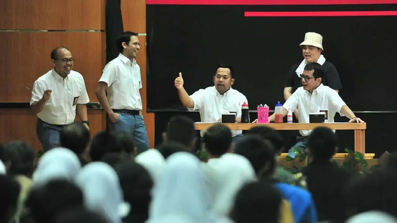 Nadiem Makarim, Wishnutama, dan Erick Thohir