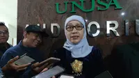 Dekan Fakultas Kedokteran (FK) Universitas Nahdlatul Ulama Surabaya (Unusa) Handayani. (Dian Kurniawan/Liputan6.com)