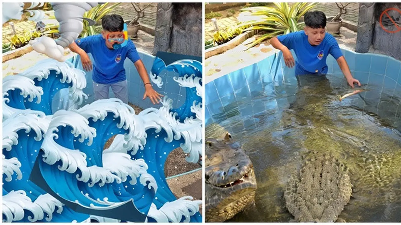6 Editan Absurd Orang Berenang Karya Netizen Ini Bikin Ngakak, Jauh dari Ekspektasi
