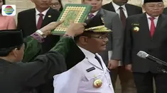 Djarot Saiful Hidayat pagi ini resmi dilantik sebagai gubernur DKI Jakarta menggantikan Basuki Tjahaja Purnama. 