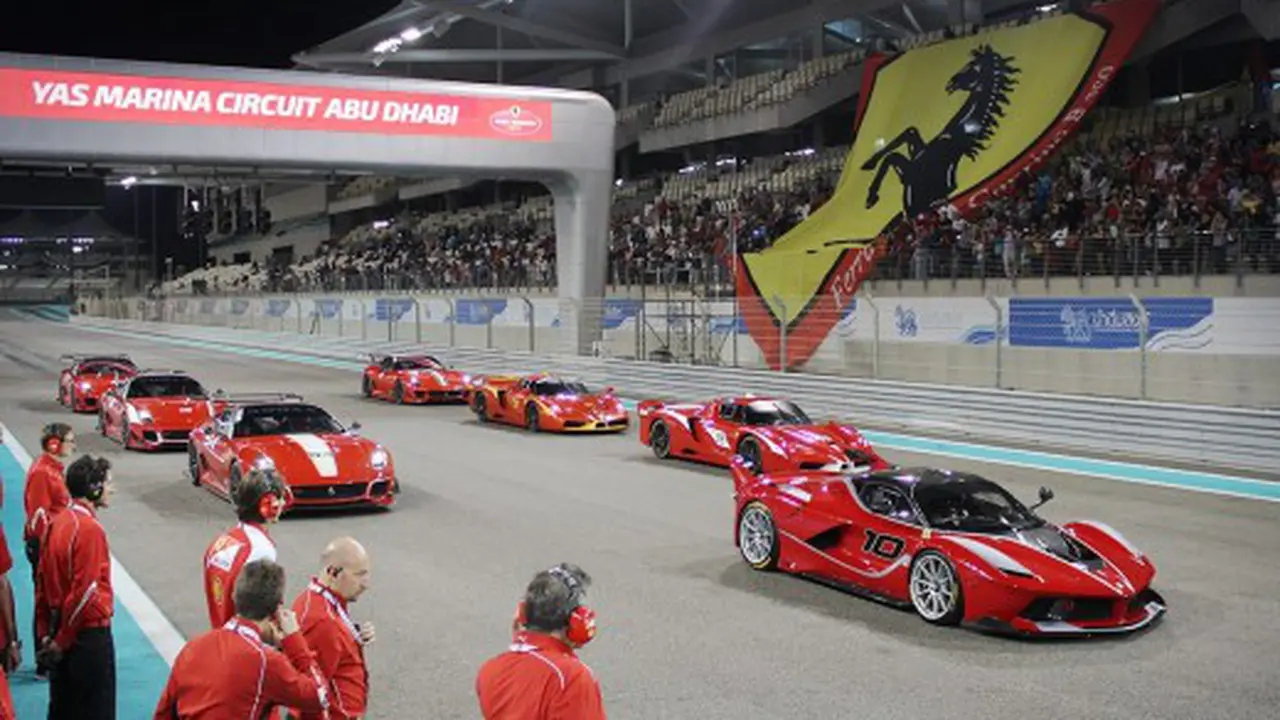 Supercar Hibrida Paling Bengis Ferrari Jajal Sirkuit