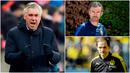 Berikut ini enam pelatih top dunia yang saat ini menganggur. Dua diantaranya adalah Carlo Ancelotti dan Luis Enrique. (Foto-foto Kolase AFP)
