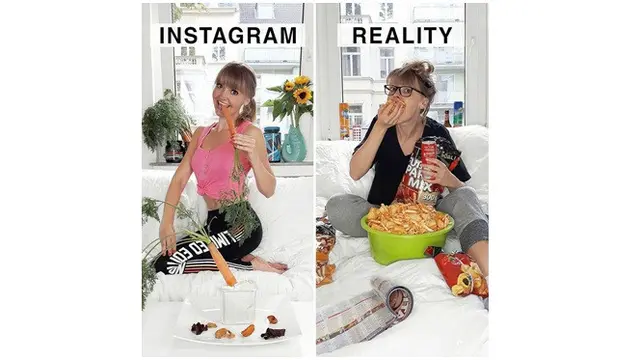 8 Foto Beda Penampilan di Instagram dan Realita Ini Bikin Ikut Mengangguk