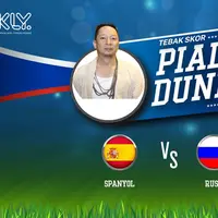 Caption:  Malam nanti gelaran Piala Dunia 2018 akan mempertemukan tuan rumah Rusia dengan tim matador Spanyol