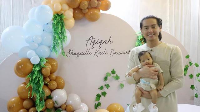 7 Potret Akikah Shaquille Kaili Anak Cut Meyriska, Bertema Kebun Binatang