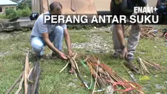 Aparat juga menangkap beberapa warga yang dianggap sebagai pimpinan perang.