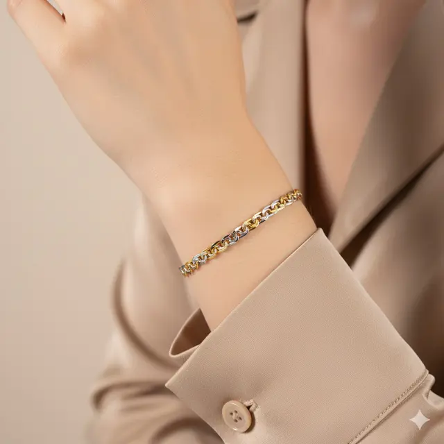 8 Model Gelang Emas 1 Gram 18K Terbaru 2025 yang Simple dan Cantik, Cocok untuk Gaya Sehari-hari