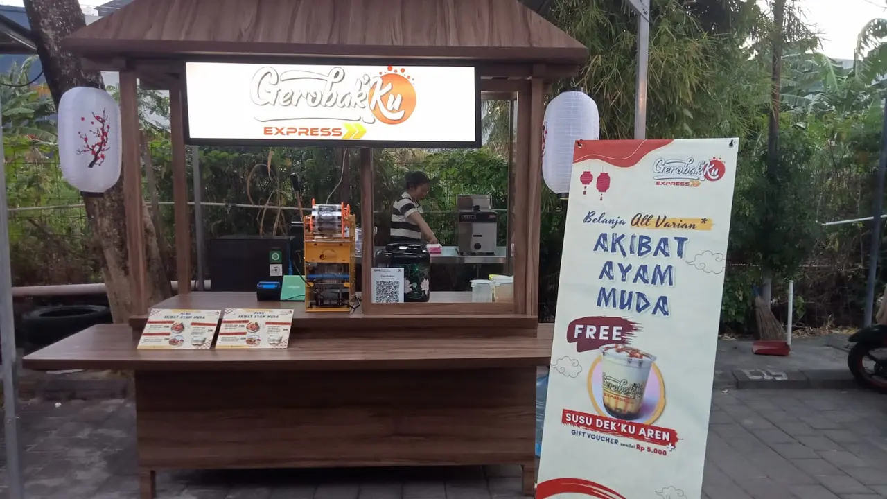 Ilustrasi bisnis waralaba atau franchise.
