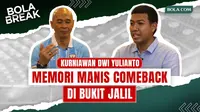 Dalam episode Bola Break kali ini, Hery Kurniawan berbincang eksklusif dengan legenda sepak bola Indonesia, Kurniawan Dwi Yulianto, membahas peluang Timnas Indonesia meraih gelar juara FIFA ASEAN Cup 2026. Kurniawan menyoroti kualitas skuad Garuda, d...