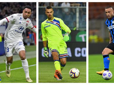 Kumpulan foto-foto sejumlah pesepak bola keturunan Indonesia yang merumput di liga top eropa. (Foto: AFP)