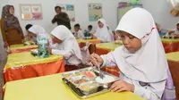Program Makan Bergizi Gratis (MBG) resmi diluncurkan di Provinsi Gorontalo (Foto Diskominfotik)