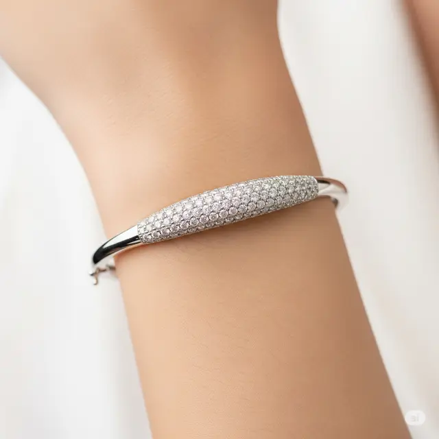 10 Model Gelang Oval Emas Putih: Pilihan Elegan untuk Gaya Modern