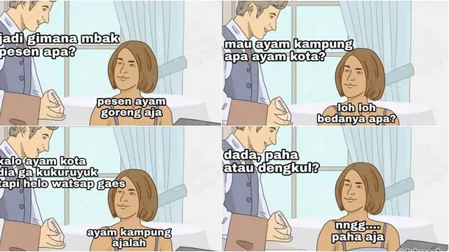 6 Meme Momen Orang Pesan Makanan Ini Bikin Geleng Kepala