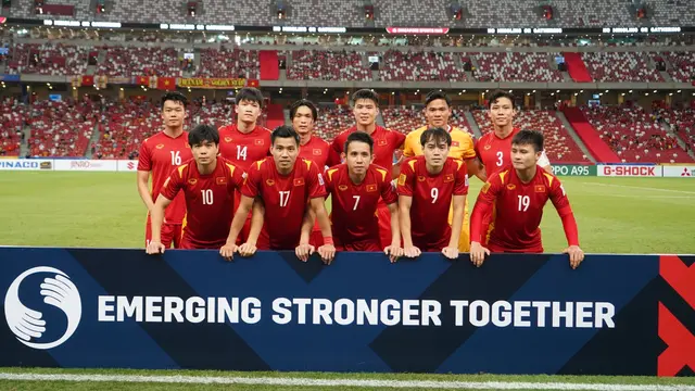 Timnas Vietnam di Piala AFF 2020.
