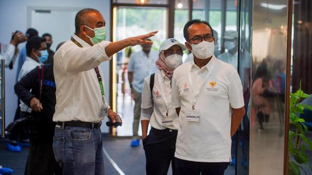 Sekretaris Kementerian Koordinator Bidang Perekonomian Susiwijono Moegiarso