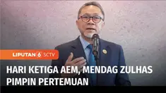 Memasuki hari ketiga Pertemuan ASEAN Economic Ministers (AEM). Menteri Perdagangan sekaligus Ketua AEM Zulkifli Hasan memimpin pertemuan konsultasi Menteri Ekonomi ASEAN dengan Rusia di Semarang, Jawa Tengah.