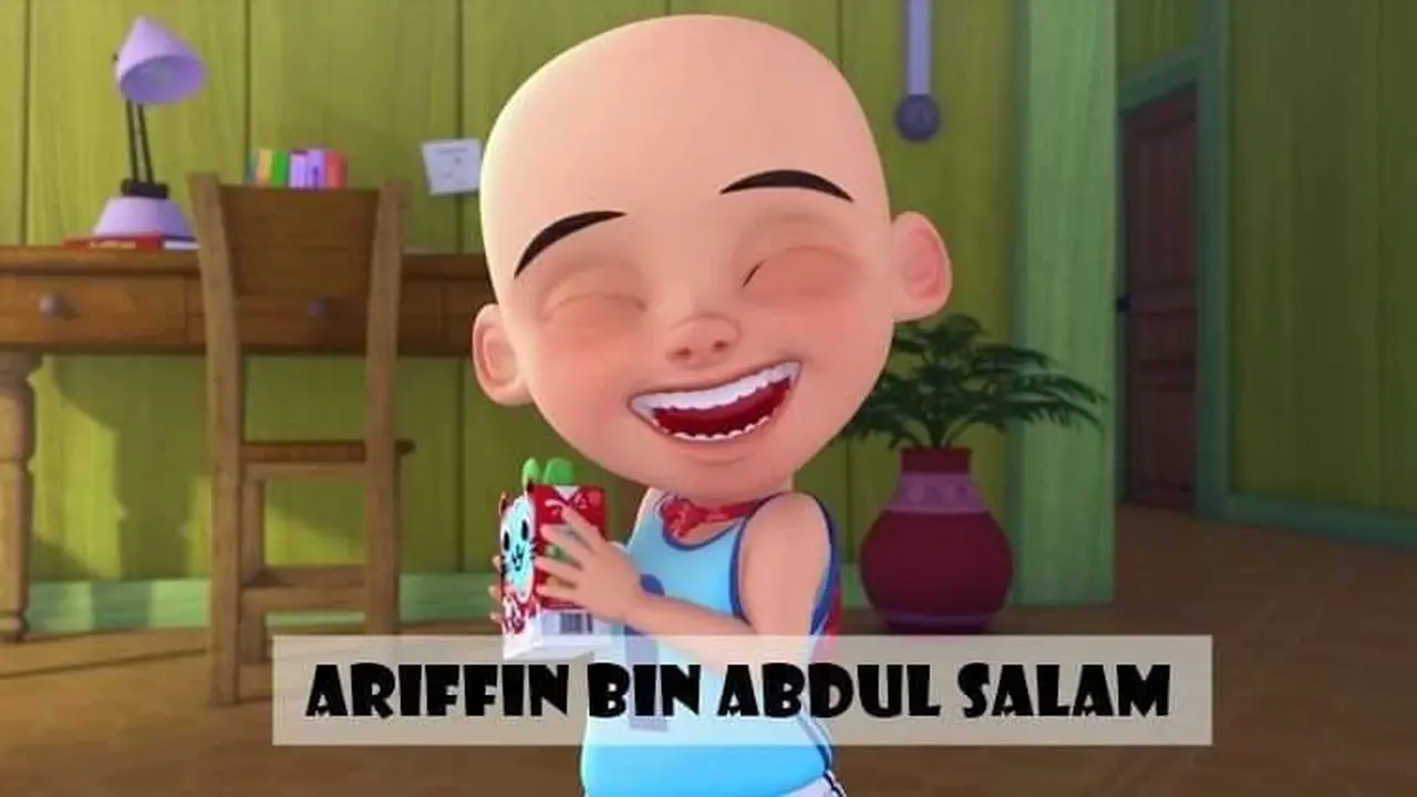 Viral Ini Nama Lengkap 8 Karakter dalam Animasi Upin dan Ipin