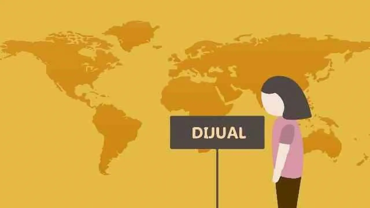 Ilustrasi perdagangan manusia (Istimewa)