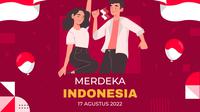 Ilustrasi kemerdekaan RI, 17 Agustus. (Photo Copyright by Freepik)
