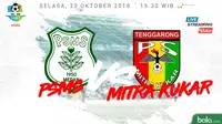 Liga 1 2018 PSMS Medan Vs Mitra Kukar (Bola.com/Adreanus Titus)