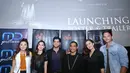 Sarwenda Tan hadir dalam jumpa pers peluncuran trailer dan poster film Kembang Kantil di Metropole XXI Jakarta Pusat, Selasa (20/3/2018). Film produksi MD Pictures Dan Dee Company itu akan tayang di bioskop pada 19 April 2018. (Nurwahyunan/Bintang.com)