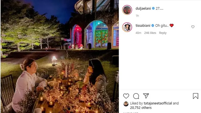 Dul Jaelani - Tissa Biani (Foto: Instagram/@duljaelani)