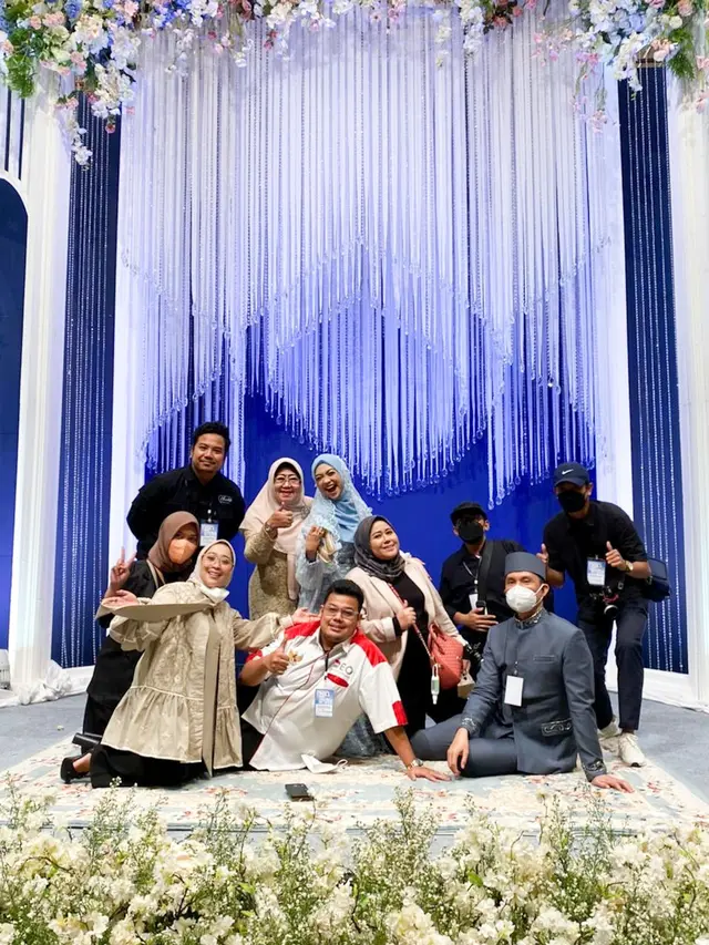 Deo Riyanto, pemilik Deo Entertainment, yang diminta Ria Ricis mengurus musik dan sound system di acara resepsi pernikahan (ist)