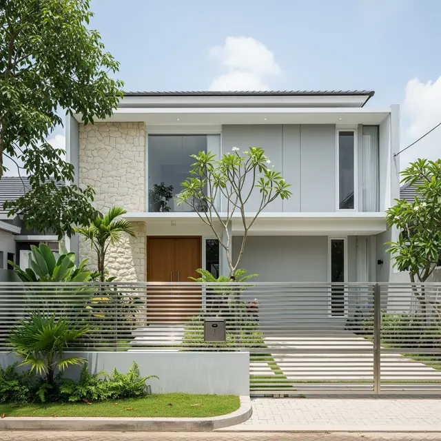 9 Inspirasi Pagar Rumah Anti Ular dari Bahan Stainless Steel, Aman dan Estetis