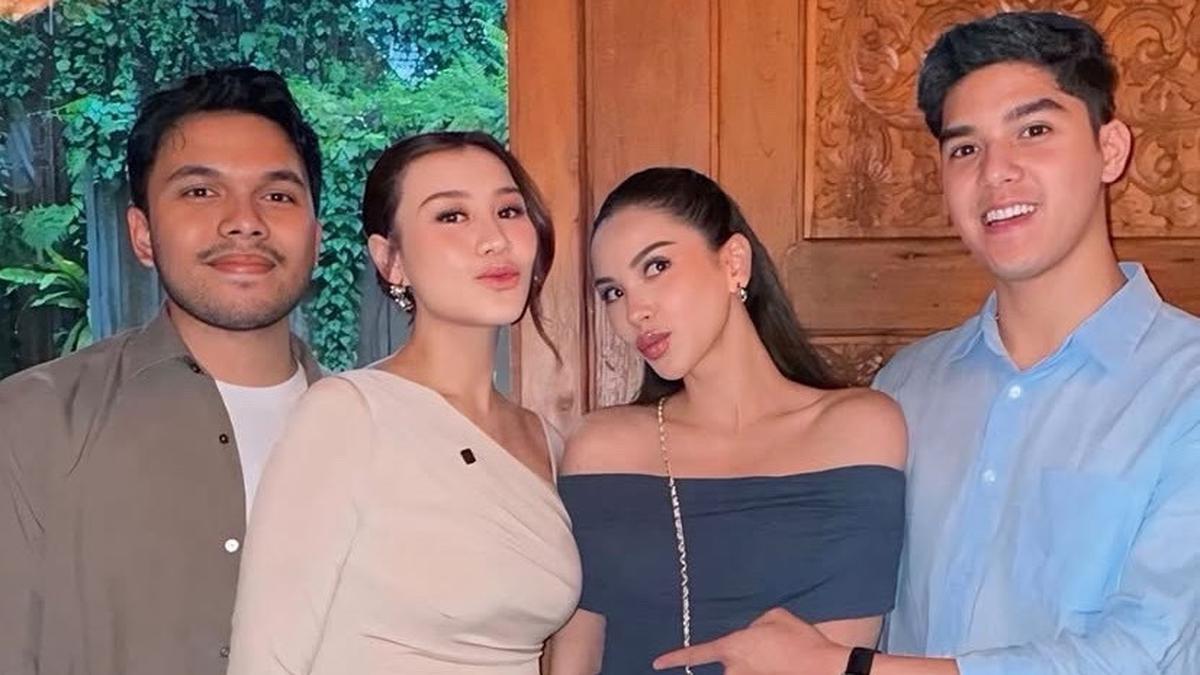 8 Gaya Publik Figur Jadi Tim Baby Boy dengan Pakaian Biru di Gender Reveal Anak Aaliyah Massaid, Alyssa Daguise, Kakak Kandung, dan Ipar