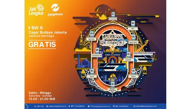 Rute bus Cagar Budaya Jakarta (Jakarta Heritage)