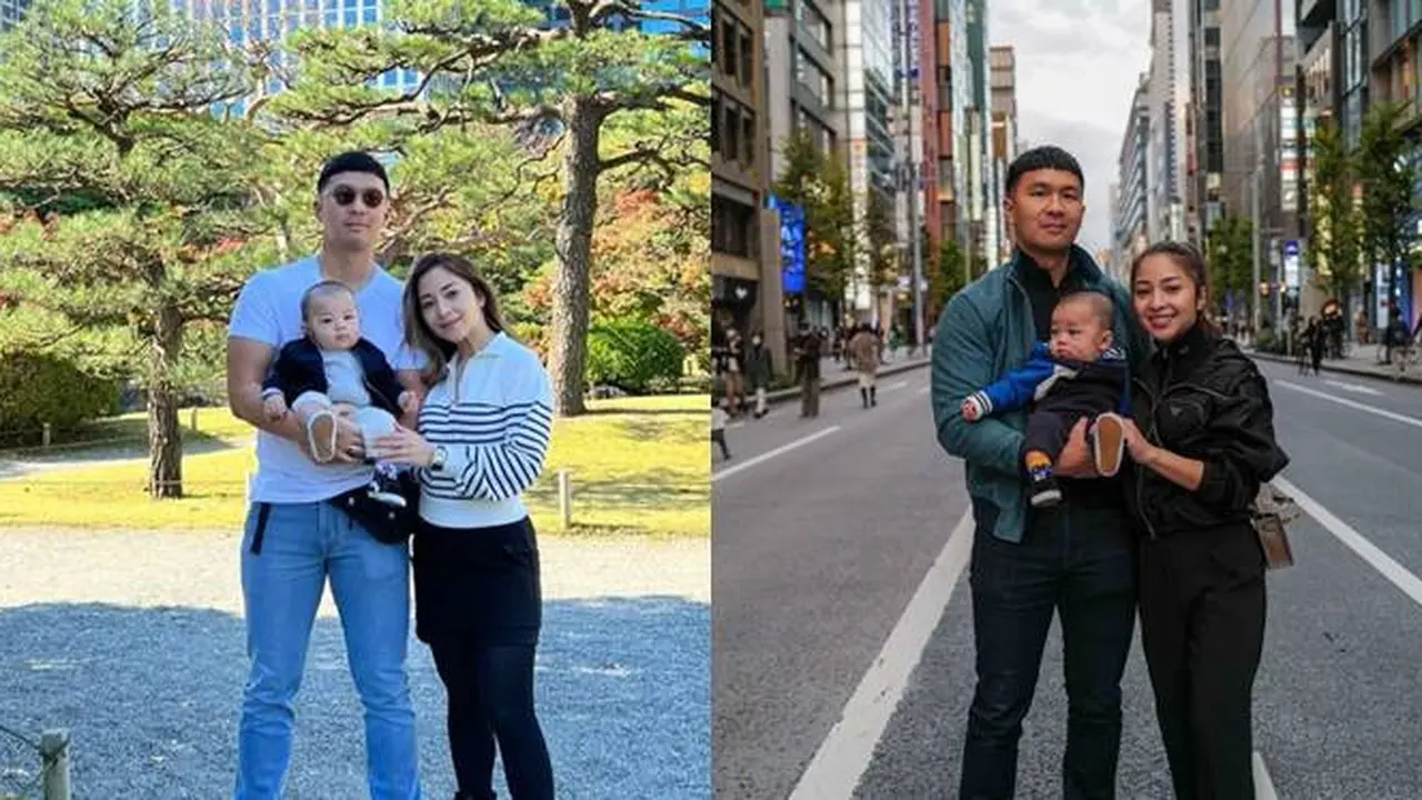 Ajak Baby Izz, Ini 7 Potret Seru Liburan Nikita Willy dan Indra Priawan Ke Jepang
