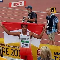 Dulu jika berbicara soal Lalu Muhammad Zohri tentunya tidak banyak orang yang tahu, tapi sekarang pastinya nama tersebut sudah tidak asing lagi. (Foto: Instagram/Imam Nahrawi)