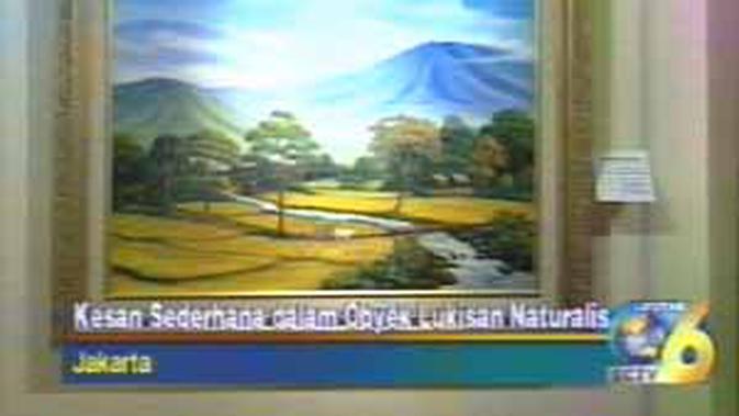 Menyimak Kesederhanaan Dalam Lukisan Naturalis News Liputan6 Com