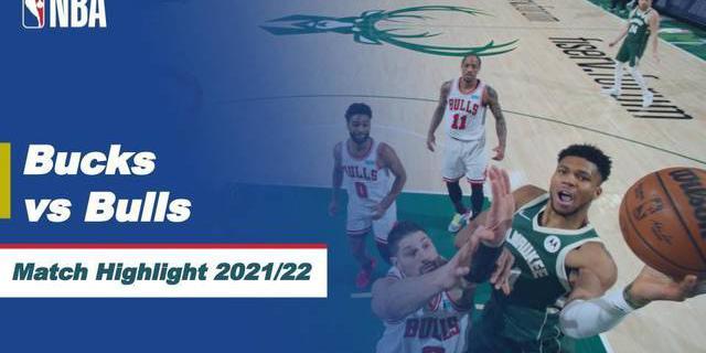 VIDEO: Seru! Milwaukee Bucks Kalahkan Chicago Bulls 116-110 di Babak Playoff NBA Hari Ini