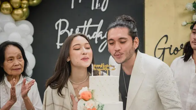 Yasmin Napper dan Giorgino Abraham rayakan ulang tahun secara bersamaan