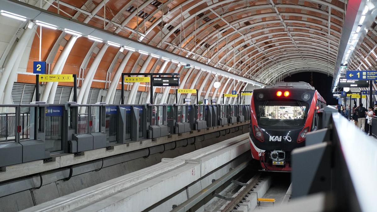 KAI Pastikan Layanan LRT Jabodebek Normal Usai Gempa Bekasi