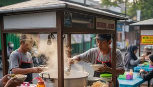 Ide Jualan Sarapan. (Foto: AI)