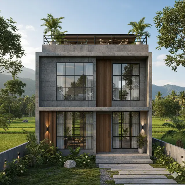Gambar Desain Rumah Tanpa Genteng