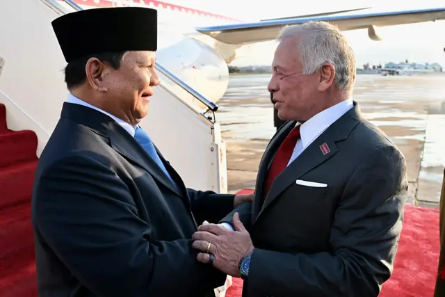 Kisah persahabatan Prabowo dan Raja Abdullah II, dari barak Militer ke Diplomasi