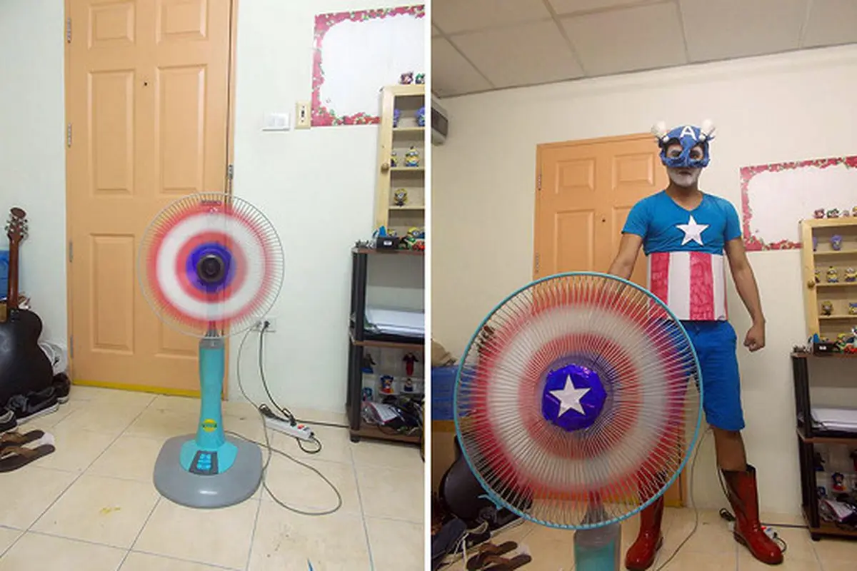 Cosplay Biaya Murah dari Alat Rumah Tangga