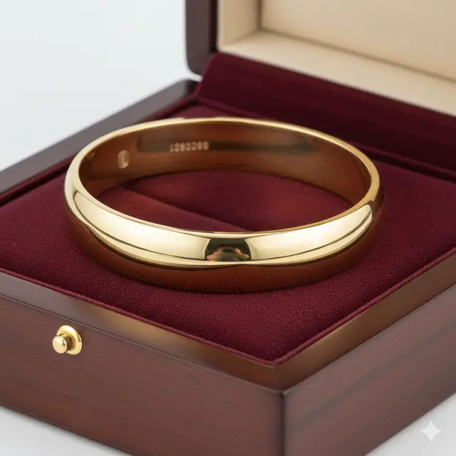 Tips Memilih Gelang Emas 5 Gram agar Tetap Stylish dan Bernilai Jual Tinggi/ Ilustrasi gambar AI