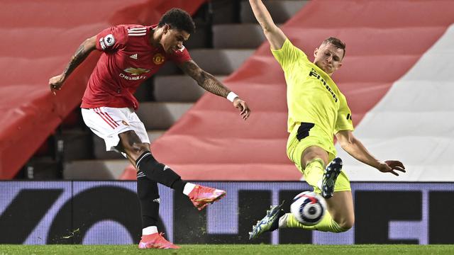 FOTO: Manchester United Bungkam Newcastle 3-1 - Marcus Rashford