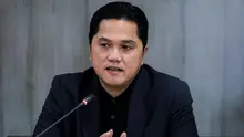 Erick Thohir menjabat sebagai Ketua Umum PSSI.