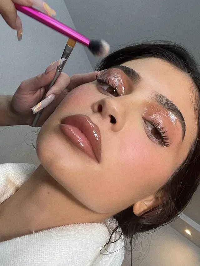 Kylie Jenner: Bibir mengkilap/dok.Instagram Kylie Jenner