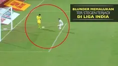 Video kiper FC Goa, Laxmikant Kattimani melakukan blunder seperti Marc Andre Ter Stegen pada laga antara FC Goa melawan Northeast United di Liga India.